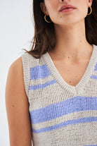 Peraluna-Laura Top & Shorts Yazlık Kadın Triko Şort Takım-Şort-2-roqelvaxirum.shop