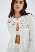 Peraluna-Miyoki̇ Cardigan & Shorts Mevsimlik Pamuklu Kadın Triko Takım Şort-Şort-14-roqelvaxirum.shop