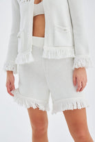 Peraluna-Miyoki̇ Cardigan & Shorts Mevsimlik Pamuklu Kadın Triko Takım Şort-Şort-23-roqelvaxirum.shop