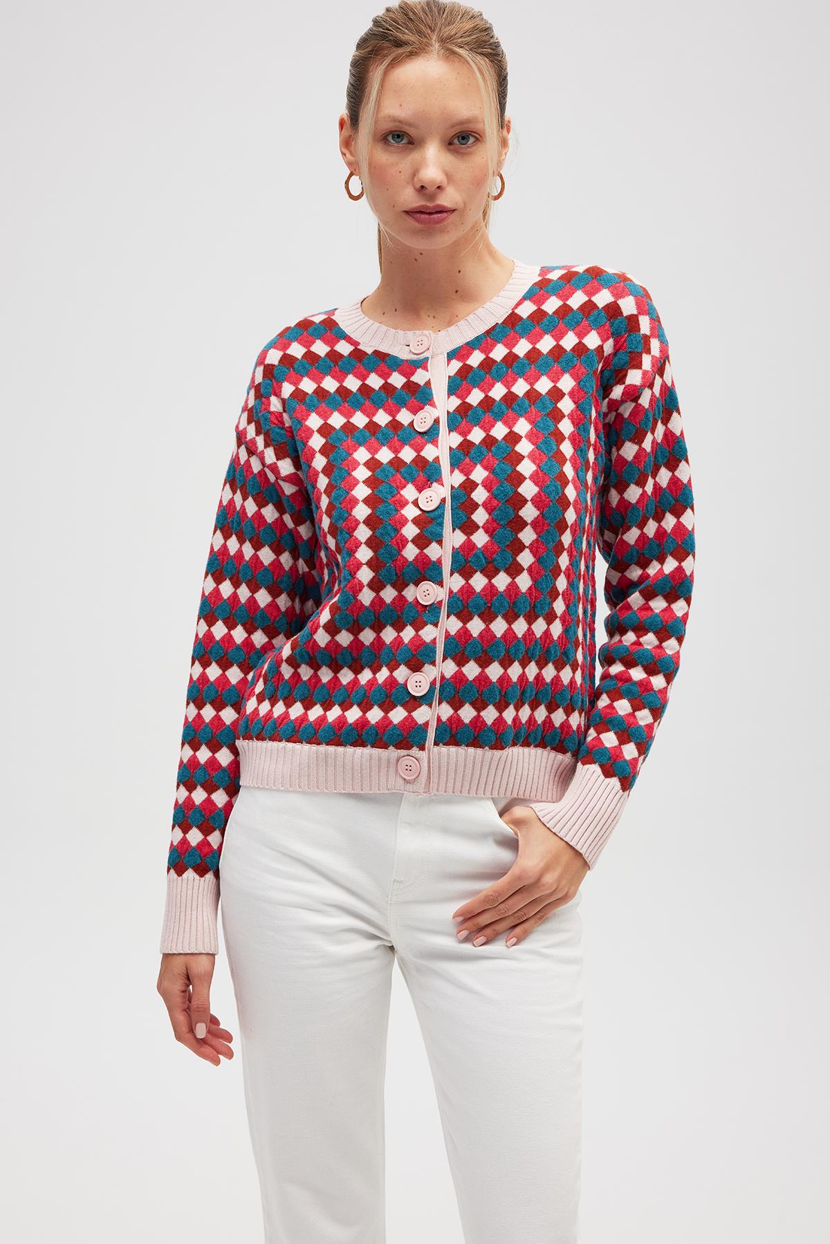 Peraluna-Pilgrim Triko Hırka Multi-Hırka-2-roqelvaxirum.shop