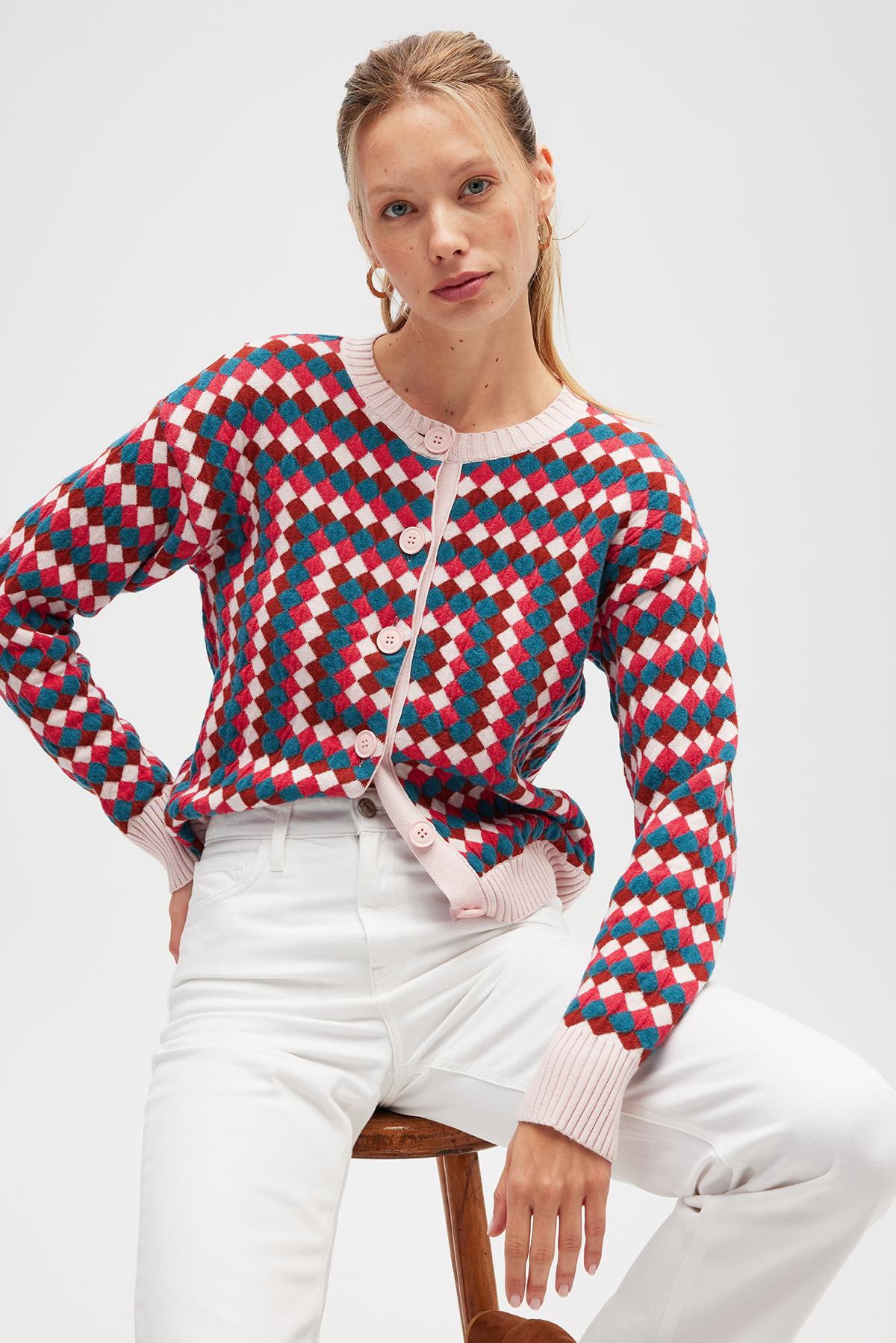 Peraluna-Pilgrim Triko Hırka Multi-Hırka-3-roqelvaxirum.shop