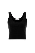 Peraluna-Ribana Örgü Kaşmir Karışımlı Krop Fit Kadın Triko Atlet-Atlet-10-roqelvaxirum.shop