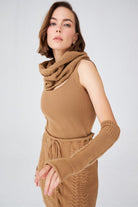 Peraluna-Ribana Örgü Kaşmir Karışımlı Krop Fit Kadın Triko Atlet-Atlet-16-roqelvaxirum.shop