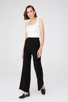 Peraluna-Ribana Örgü Rahat Kesim Boru Paça Triko Pantolon-Pantolon-13-roqelvaxirum.shop