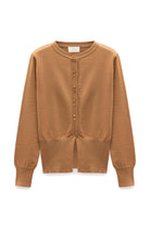 Peraluna-Ripley çelik örgü, Düğmeli Kadın Triko Hırka Camel-Hırka-8-roqelvaxirum.shop