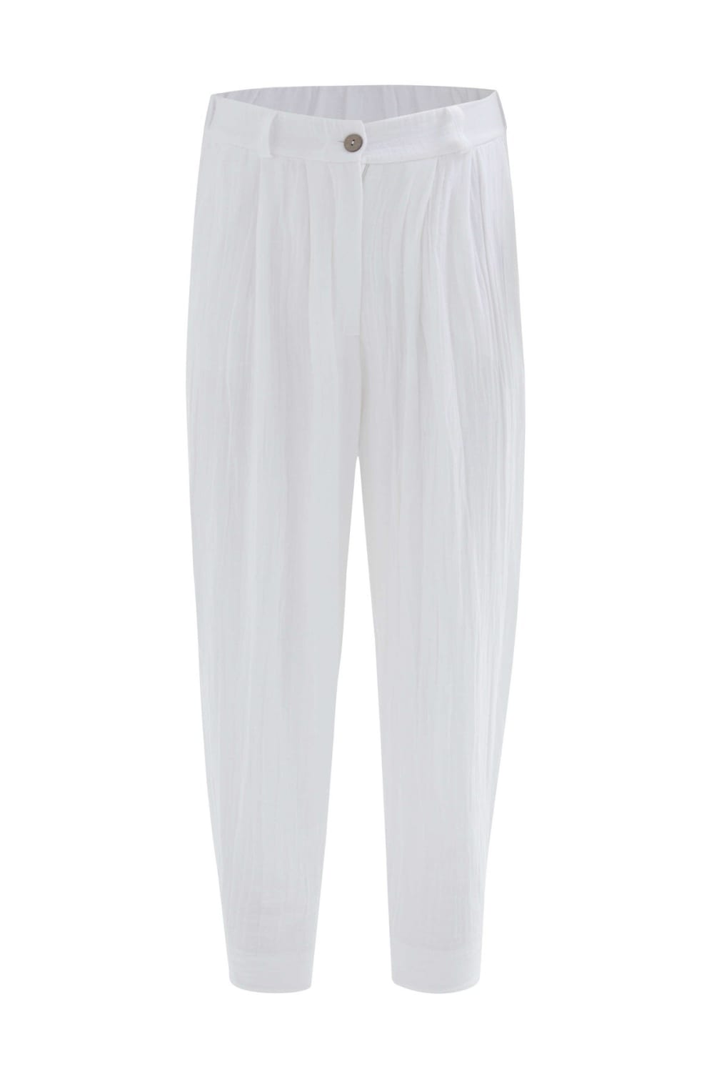 Peraluna-Sandal Trouser Bol Kesim Yazlık Muslin Kadın Kısa Pantolon-Pantolon-8-roqelvaxirum.shop