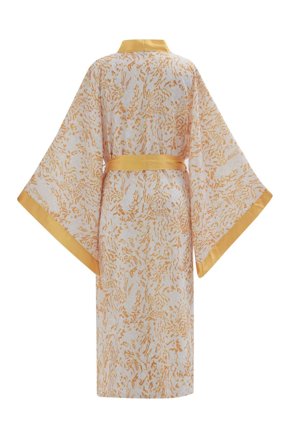 Peraluna-Si̇tara Kimono Desenli 120 Cm Saten Yazlık Kadın Kimono-Kimono-10-roqelvaxirum.shop
