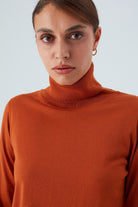 Peraluna-Valeria Pullover Boğazlı İnce Kadın Triko Kazak-Kazak & Triko-55-roqelvaxirum.shop