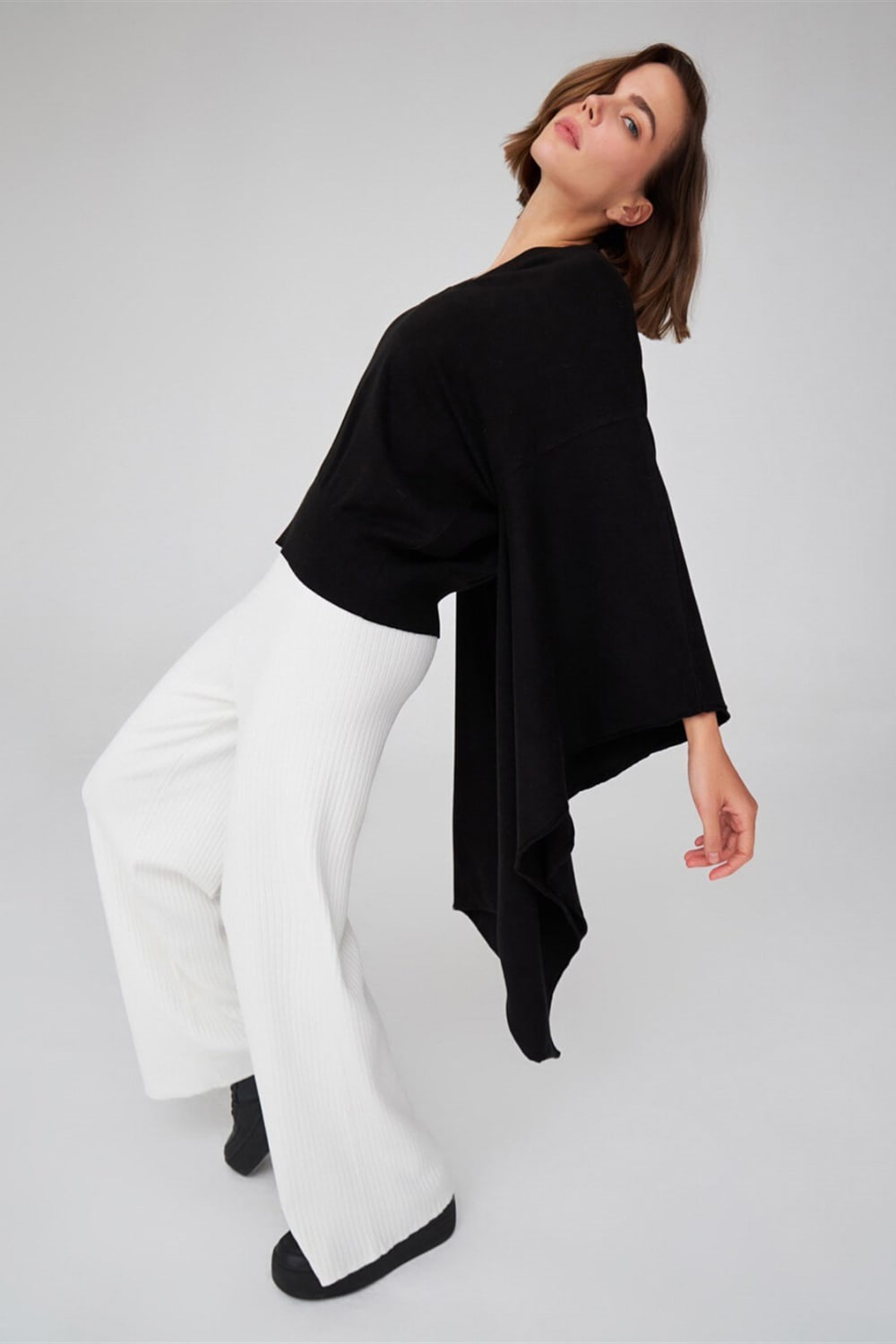 Peraluna-Viskon Karışım Egzotik Kadın Triko Kimono-Kimono-9-roqelvaxirum.shop