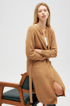 Peraluna-Zeyna Mini Kabartma örgülü Uzun Triko Hırka Camel-Hırka-4-roqelvaxirum.shop