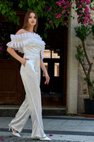 Petra Petrova-İvy Beyaz Fırfırlı Tulum-Tulum-3-roqelvaxirum.shop