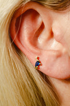 Pia Yuli-Blue Dinazor Piercing-Küpe-4-roqelvaxirum.shop