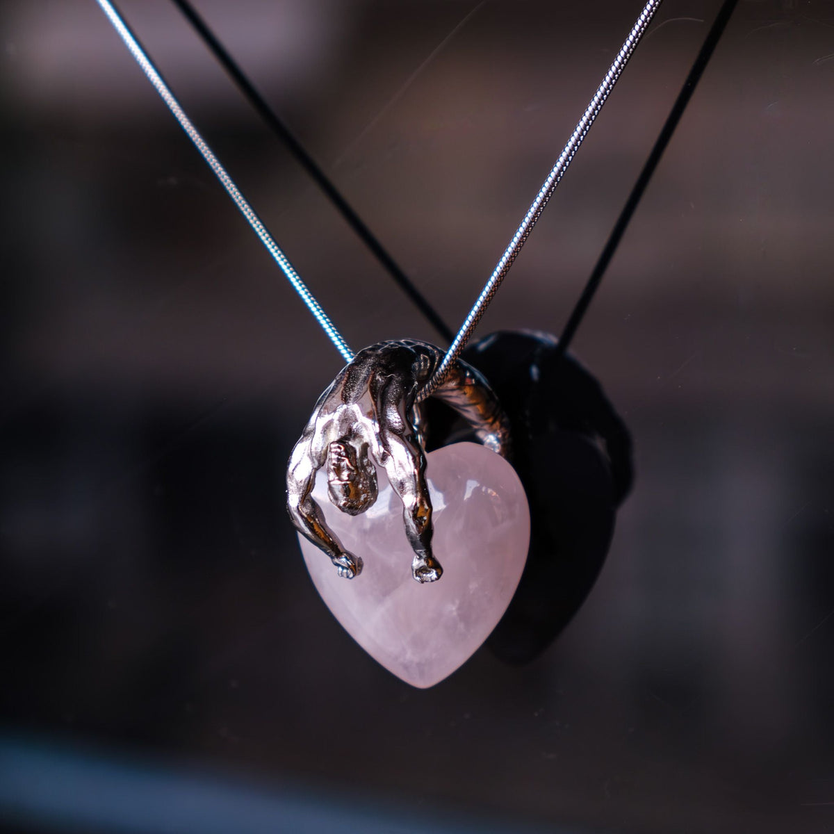 Pia Yuli-Pembe Kuvars Lover Kolye-Kolye-3-roqelvaxirum.shop