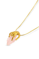 Pia Yuli-Pembe Kuvars Lover Mini Kolye-Kolye-1-roqelvaxirum.shop