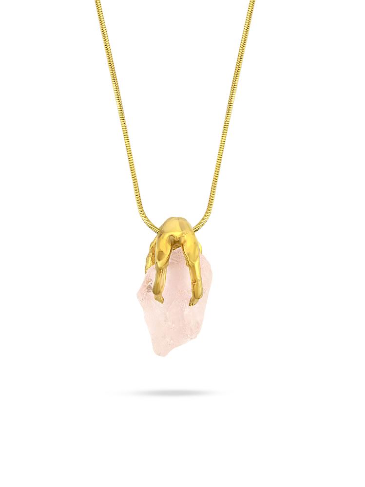 Pia Yuli-Pembe Kuvars Lover Mini Kolye-Kolye-2-roqelvaxirum.shop