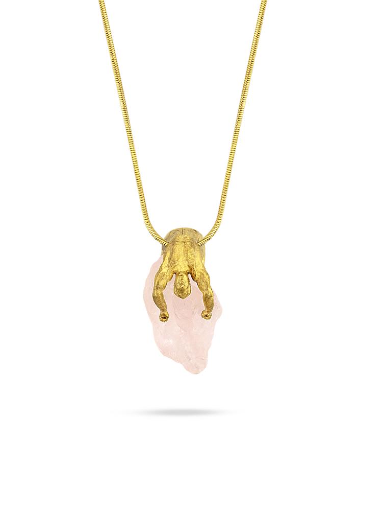 Pia Yuli-Pembe Kuvars Lover Mini Kolye-Kolye-6-roqelvaxirum.shop