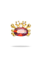 Pia Yuli-Red Crap Piercing-Küpe-1-roqelvaxirum.shop
