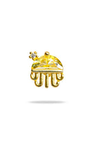 Pia Yuli-Yellow Jellyfish Piercing-Küpe-1-roqelvaxirum.shop