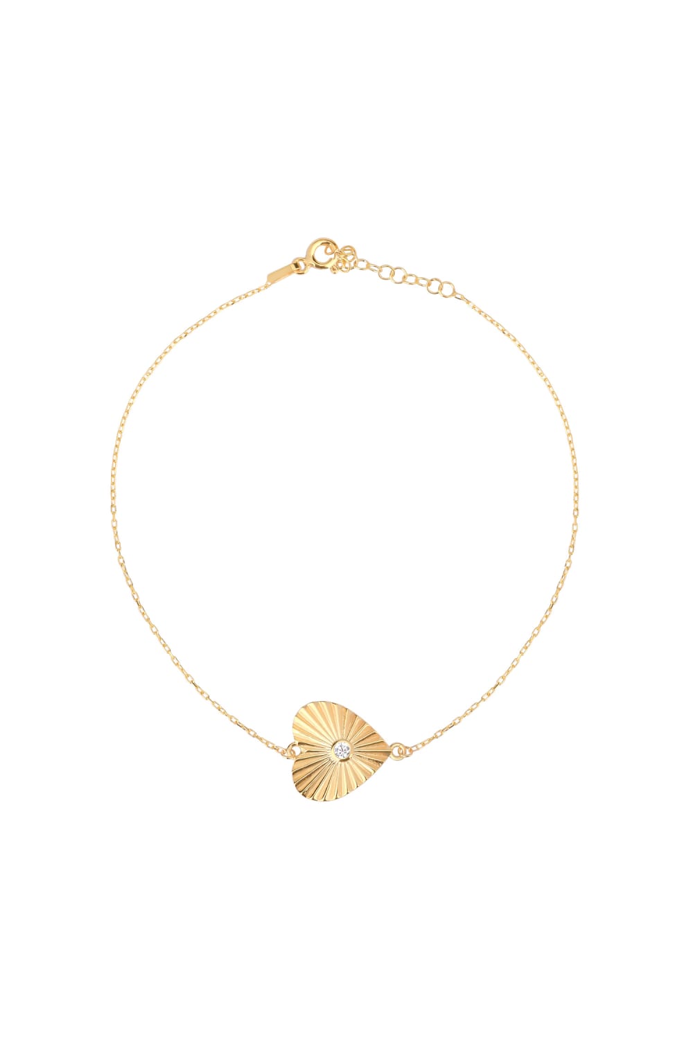 Pia&Co-Dama Taşlı Dokulu Kalp Bileklik-Bileklik-1-roqelvaxirum.shop
