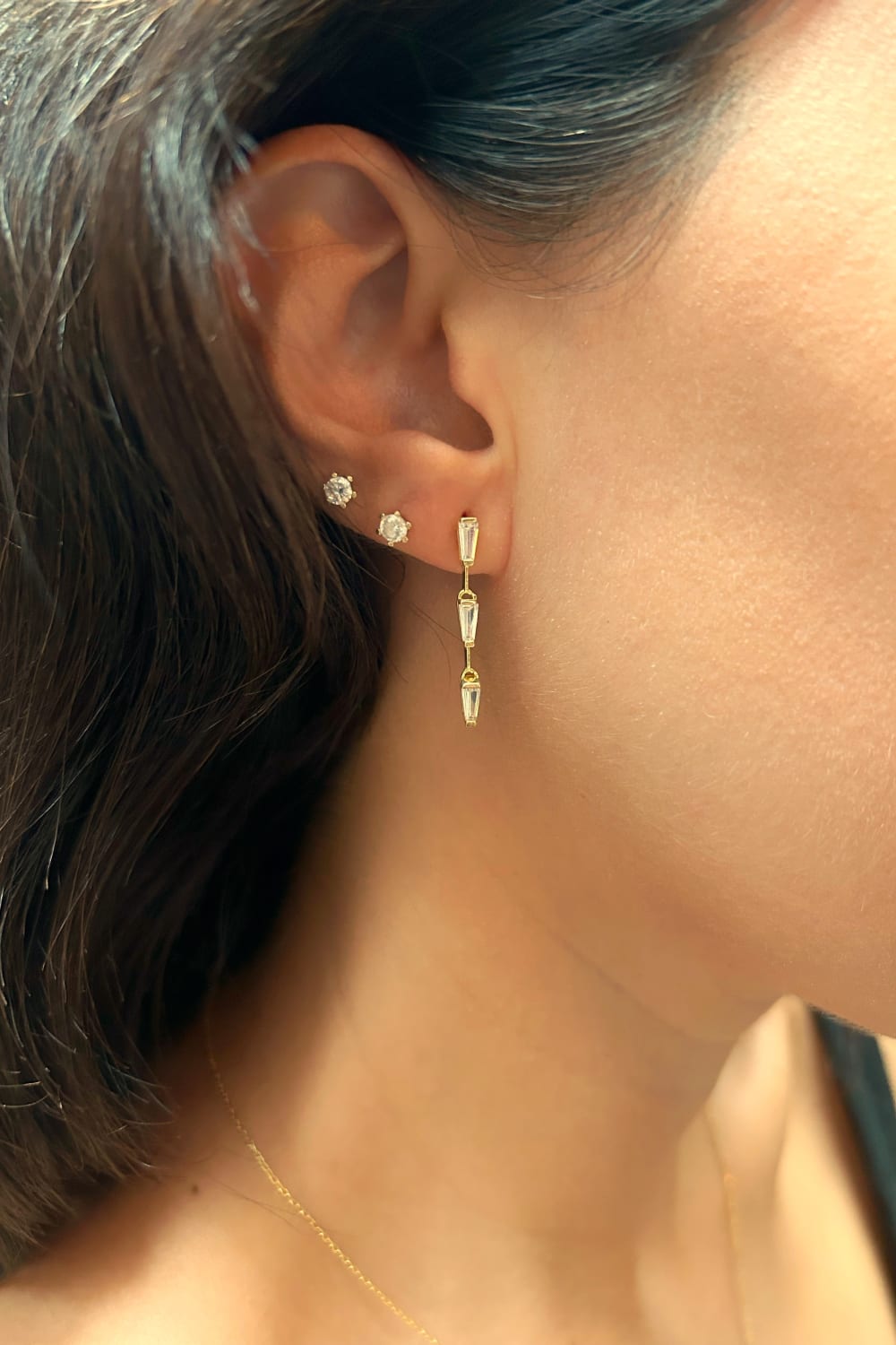 Pia&Co-Dera Üç Taşlı Gümüş Küpe-Küpe-2-roqelvaxirum.shop