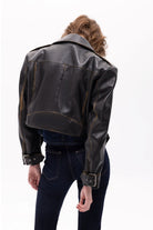 Pica Noir-Lita Biker Deri Ceket-Deri Mont-3-roqelvaxirum.shop