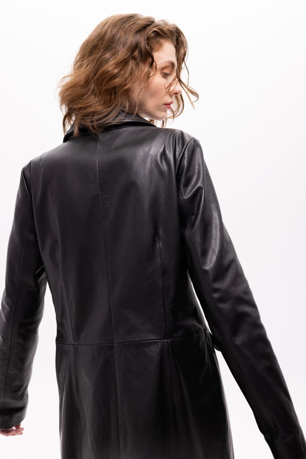 Pica Noir-Luz Deri Trençkot-Deri Mont-2-roqelvaxirum.shop