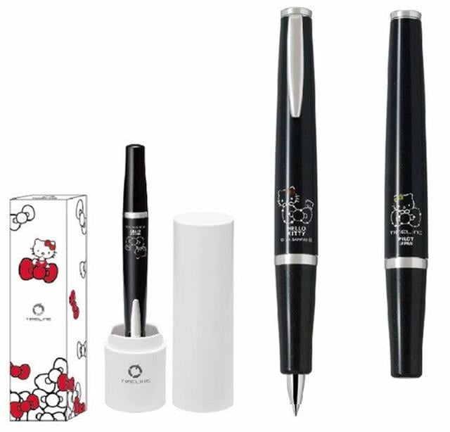 Pilot-Timeline Hello Kitty 50th Anniversary Limited Edition 0.5mm Oil Based Ballpoint Pen Tükenmez Kalem Siyah-Tükenmez Kalem-5-roqelvaxirum.shop