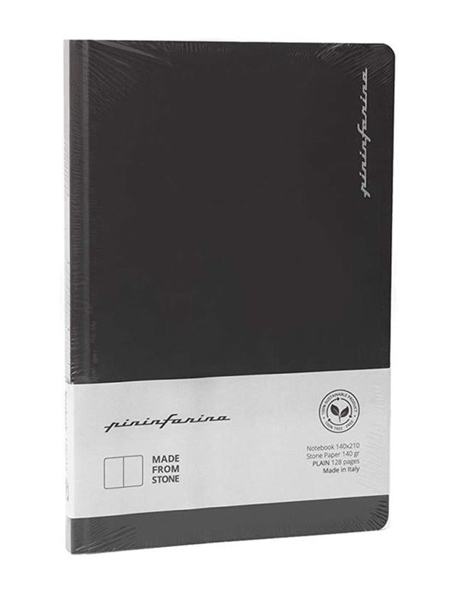 Pininfarina-Pininfarina Stone Paper Notebook Siyah çizgisiz Defter Pnf1421 Plbk-Defter-2-roqelvaxirum.shop