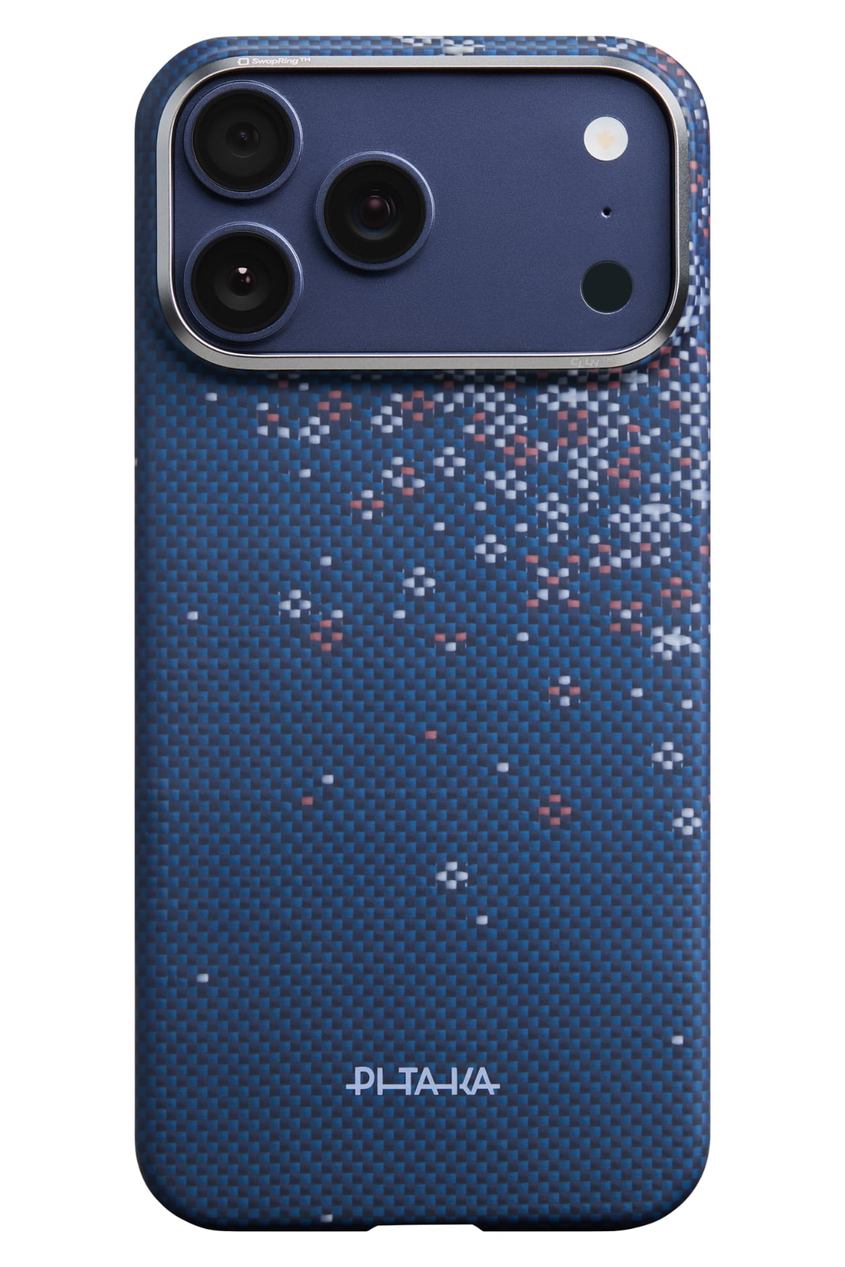 Sakura Hours Iphone 17 Pro Magsafe Uyumlu Aramid Fiber Kılıf Nightfall Blue