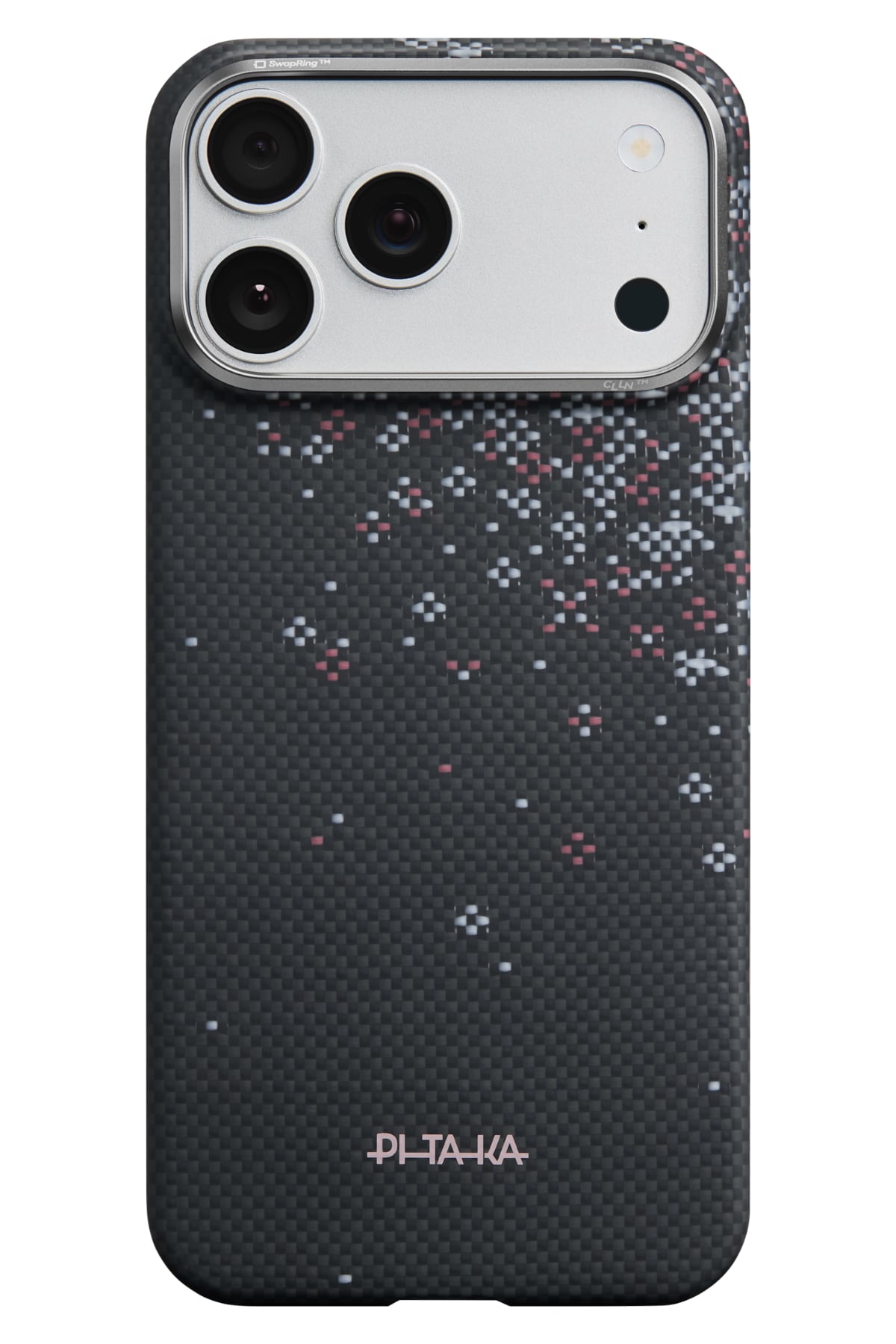 Sakura Hours Iphone 17 Pro Max Magsafe Uyumlu Aramid Fiber Kılıf Midnight Black