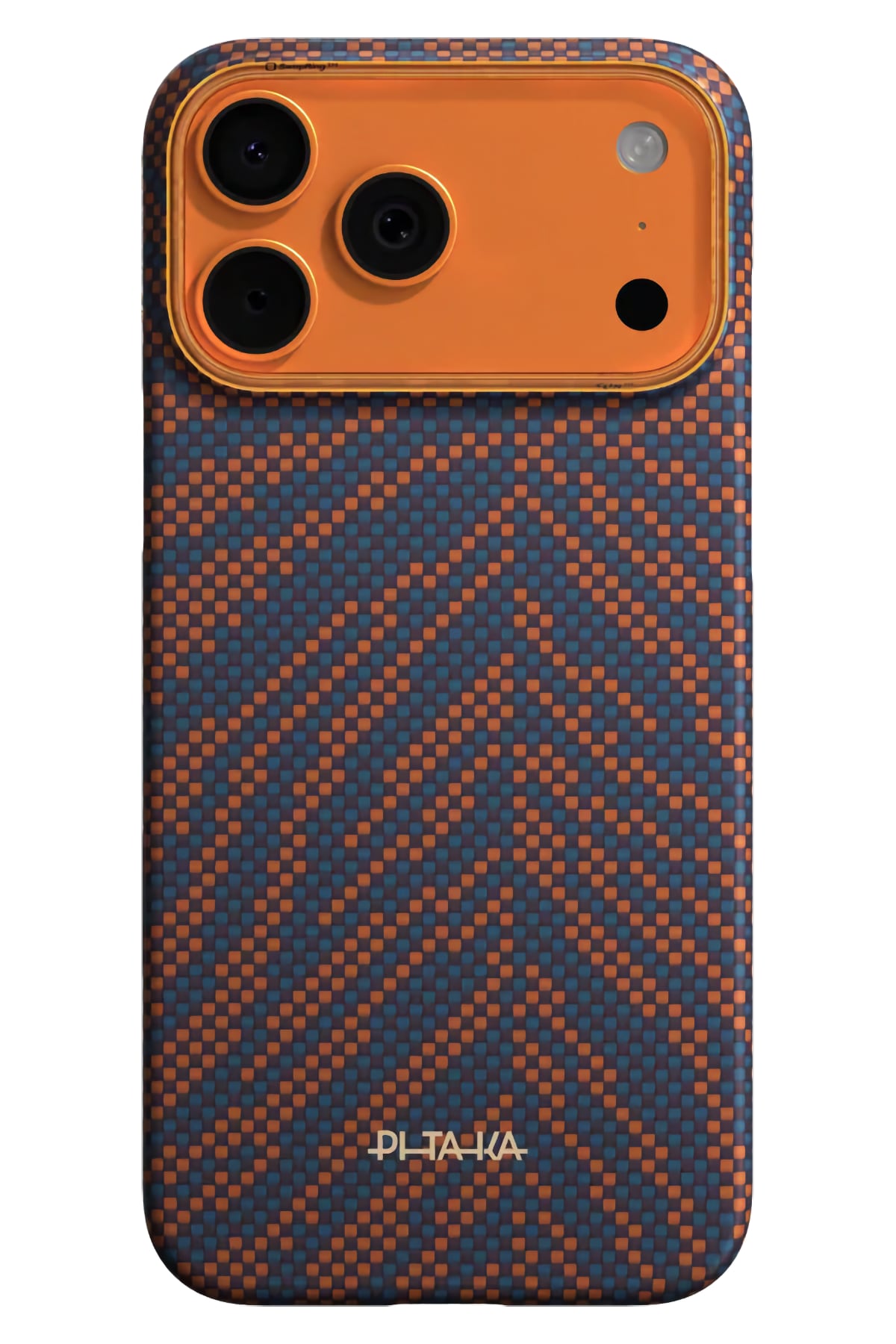 Breath Of Veins Iphone 17 Pro Aramid Fiber Karbon Magsafe Kılıf Burning Orange