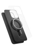 Classic Ultra Slim Iphone 16 Pro Max Magsafe Uyumlu Aramid Fiber Kılıf Siyah