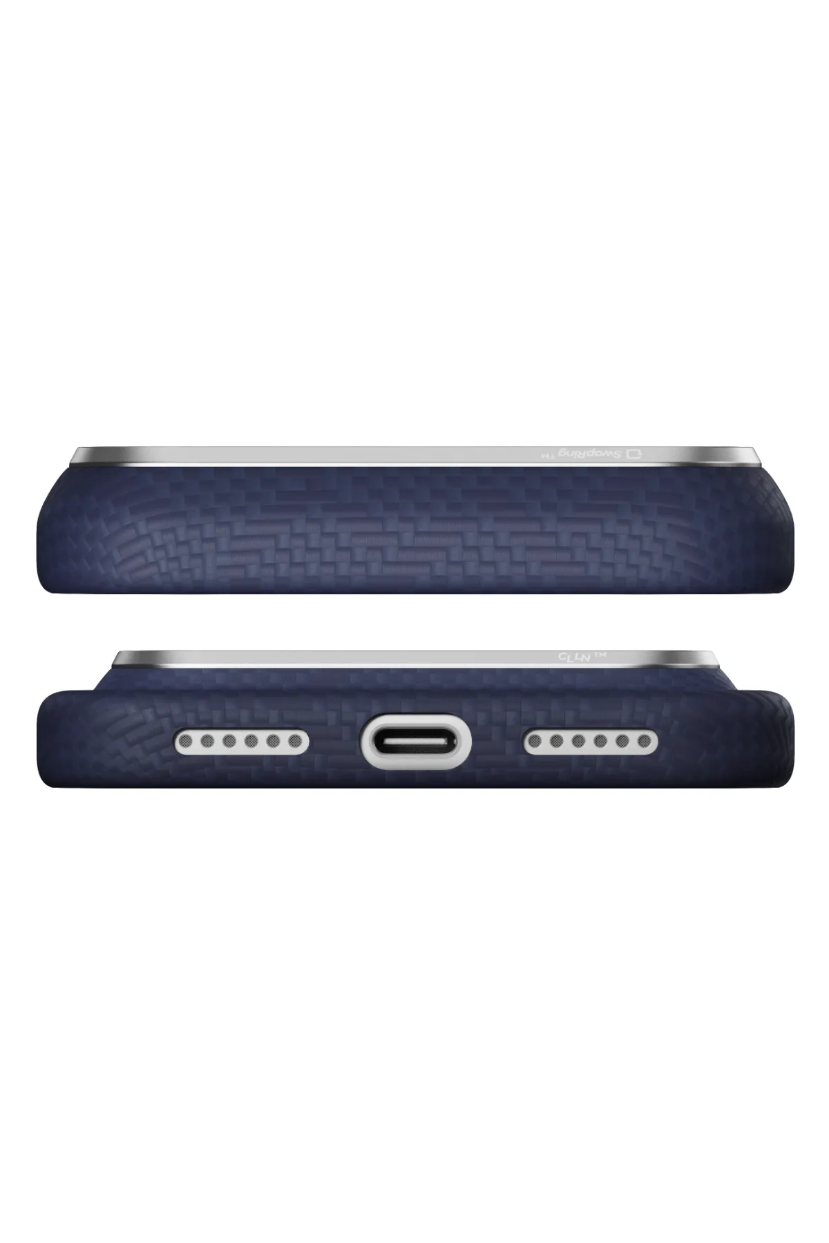 Edge Weaving Iphone 18 Pro Max Magsafe Uyumlu Kılıf Sapphire Blue