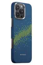 Tactile Woven Lumintex Iphone 15 Pro Max Magsafe Uyumlu Kılıf Milky Way Galaxy