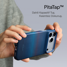 Iphone 18 Pro Max Karbon Kılıf Magsafe Uyumlu Aramid Fiber - Edge Midnight