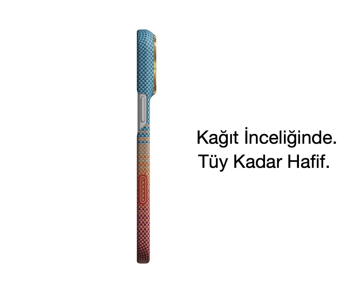Iphone 18 Pro Karbon Kılıf Magsafe Uyumlu Aramid Fiber - Edge California Dream-01