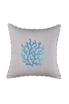 Ponet Maison-Ocean Serisi Turkuaz Mercan Desenli Keten Kırlent-Kırlent-1-roqelvaxirum.shop