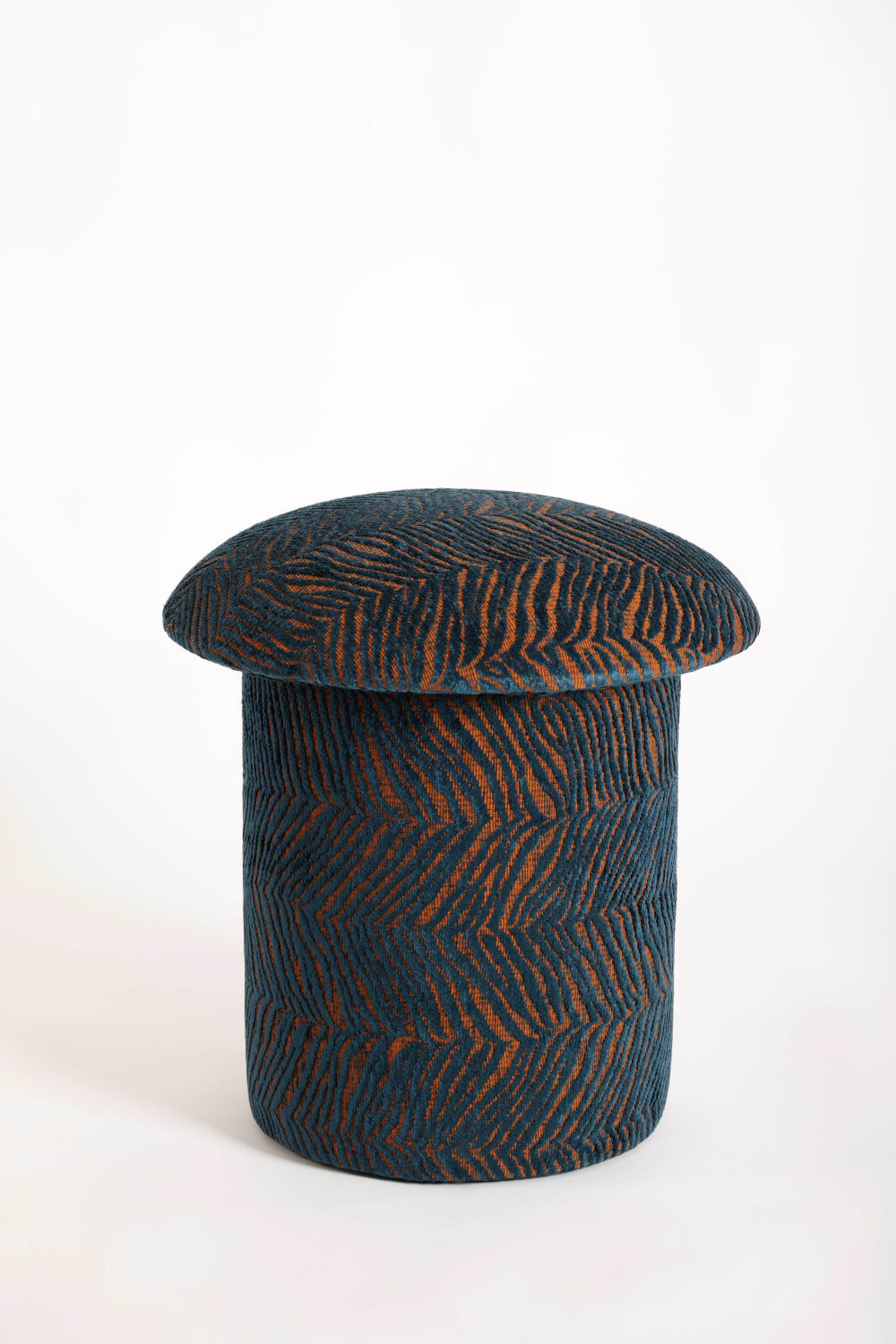 Posto Studio-Turquoise Tiger Puf-Puf-1-roqelvaxirum.shop