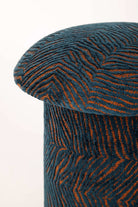 Posto Studio-Turquoise Tiger Puf-Puf-3-roqelvaxirum.shop