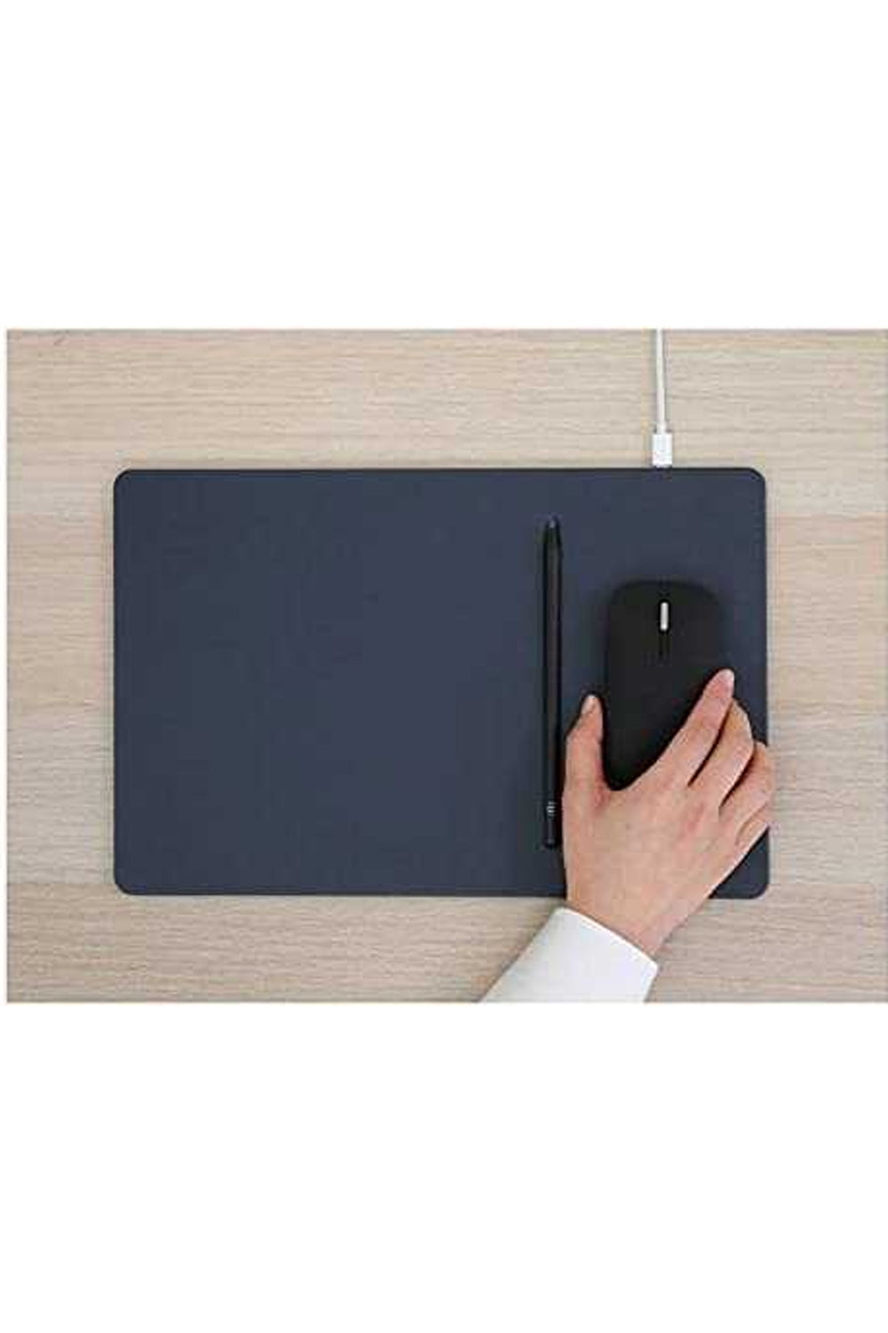 Pout-Hands 3 Pro Midnight Blue Wireless Şarjlı Mouse Pad-Mouse Pad-2-roqelvaxirum.shop