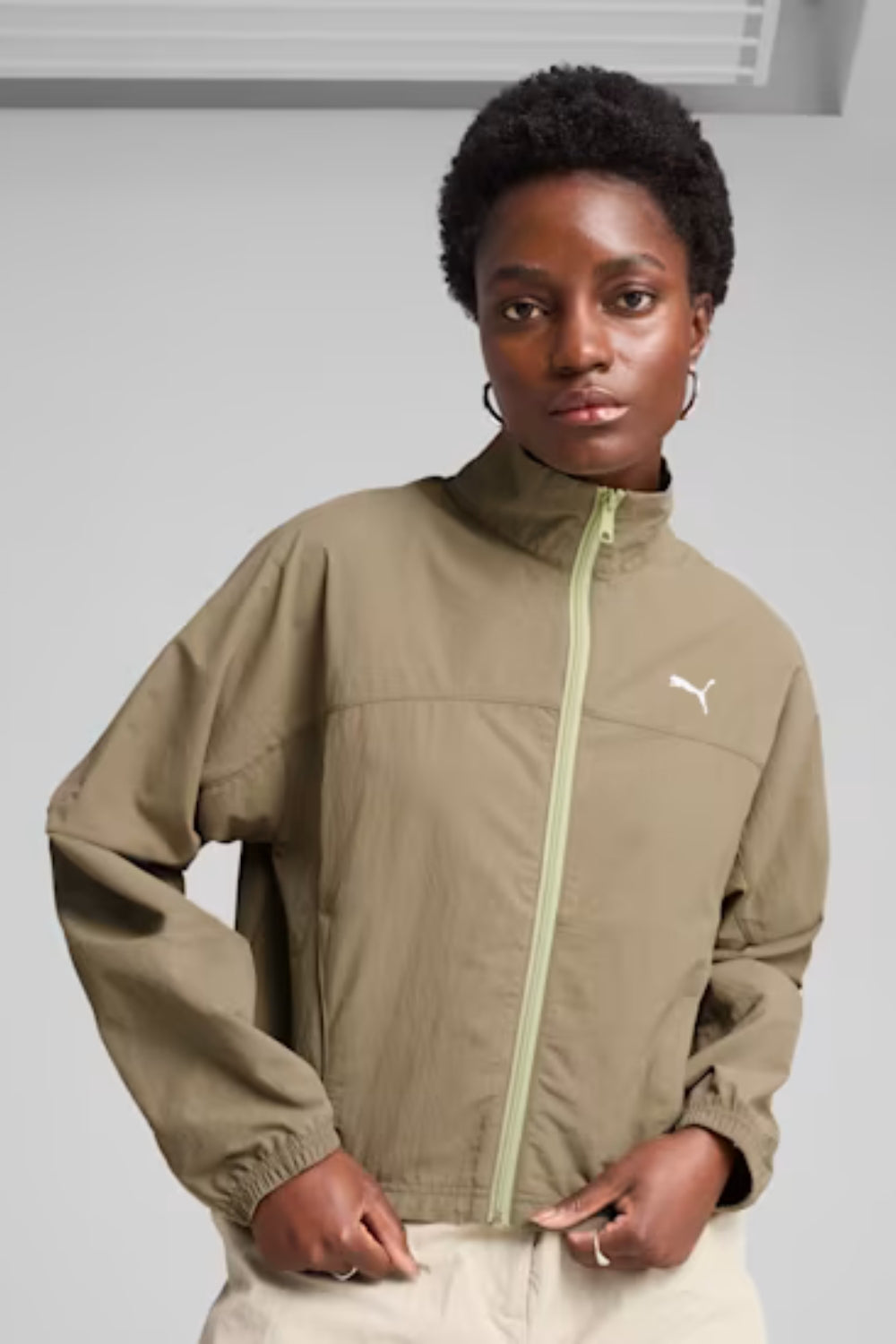 Puma-Dare To Oversized Zip-Off Woven Jacket V-Sweatshirts & Hoodies-2-roqelvaxirum.shop