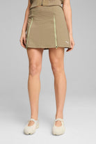 Puma-Dare To Zip-Off Woven Skirt Velvet Moss-Etek-3-roqelvaxirum.shop
