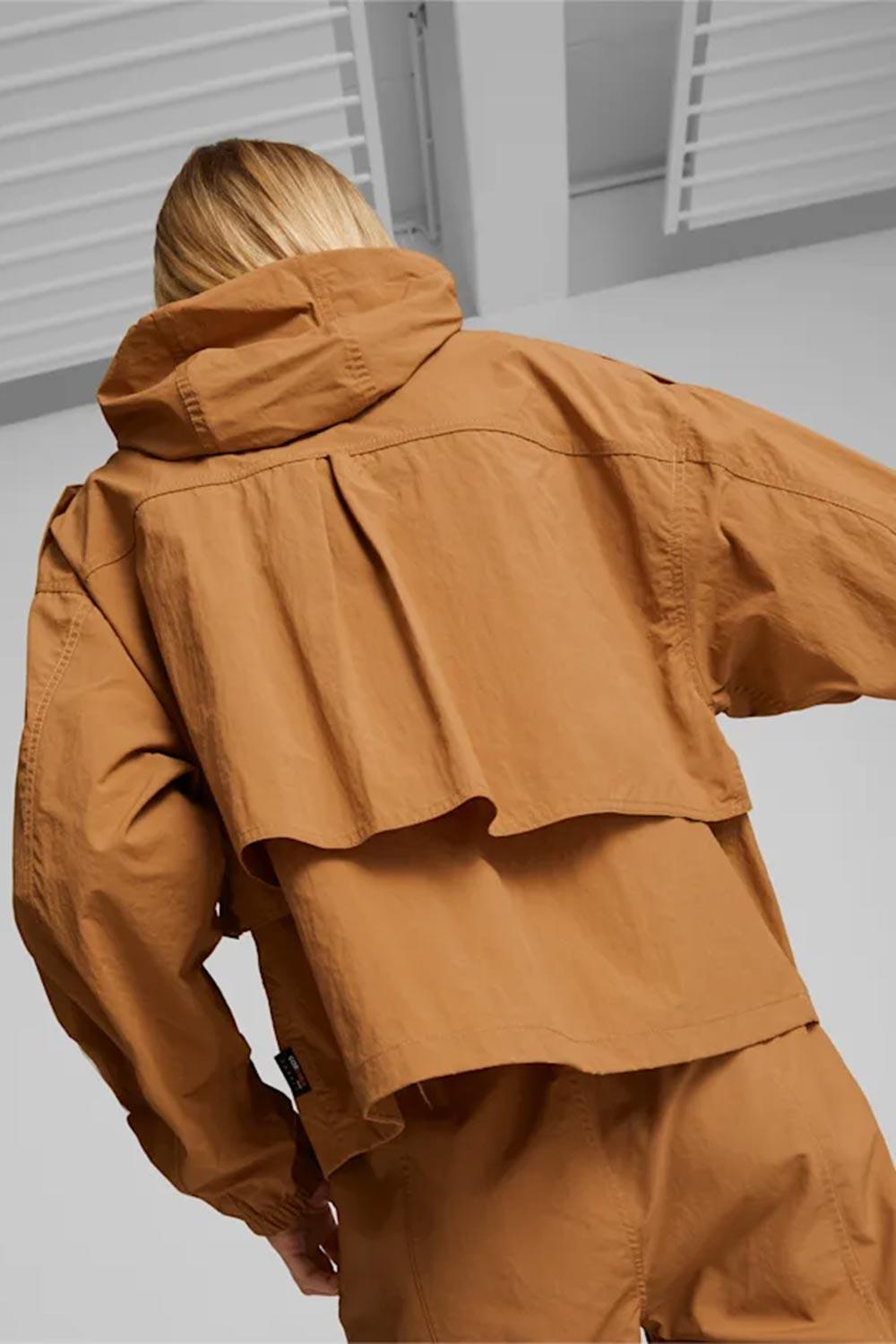 Puma-INLAND Short Woven Jacket Desert Tan-Ceket-2-roqelvaxirum.shop