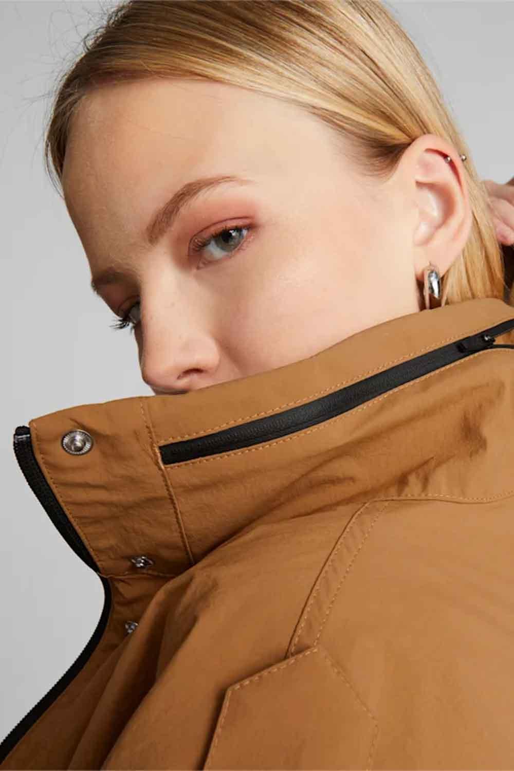 Puma-INLAND Short Woven Jacket Desert Tan-Ceket-5-roqelvaxirum.shop