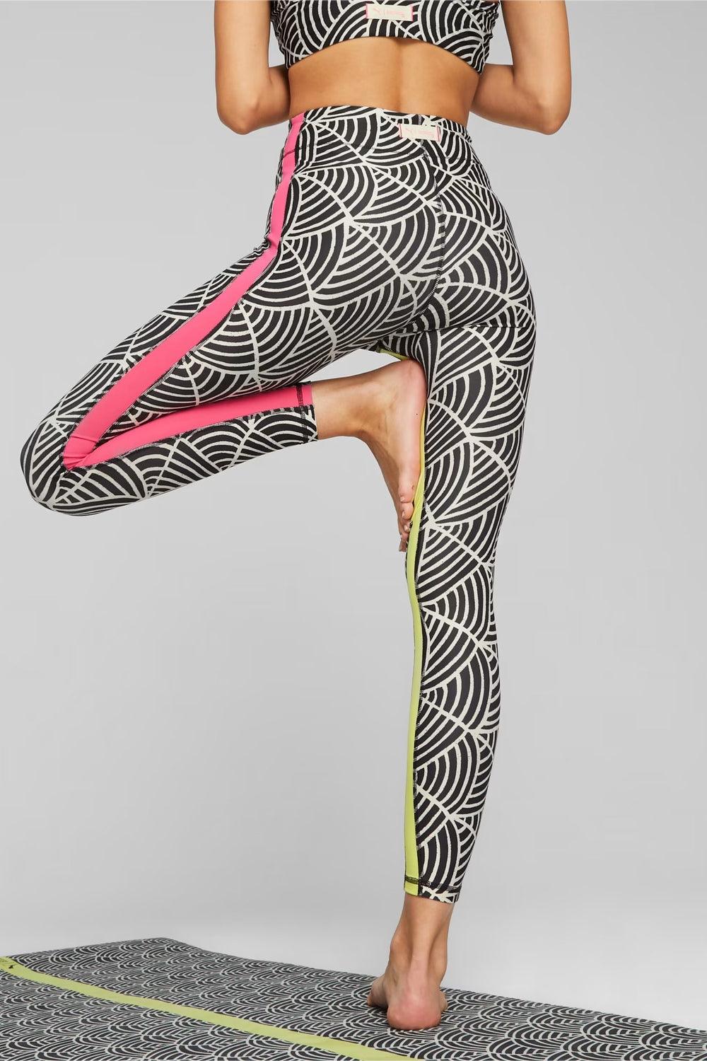 Puma-LEMLEM High Waist 7/8 Tight Puma Black-Ghost Pep-Tayt-5-roqelvaxirum.shop