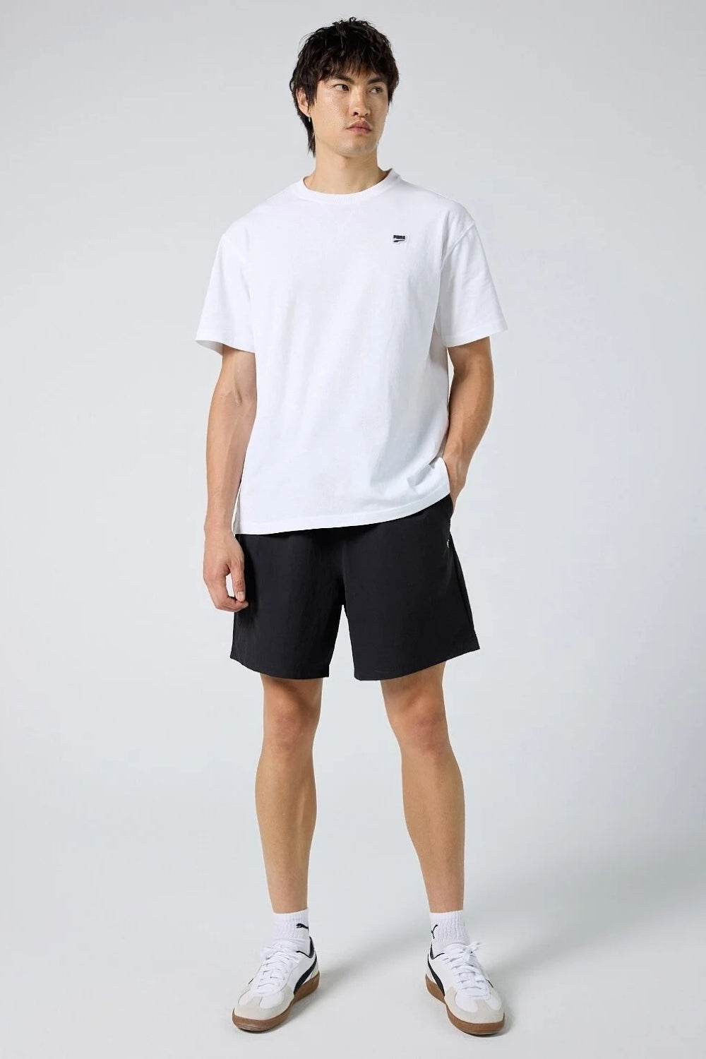 Puma-MMQ Shorts PUMA Black-Şort-2-roqelvaxirum.shop