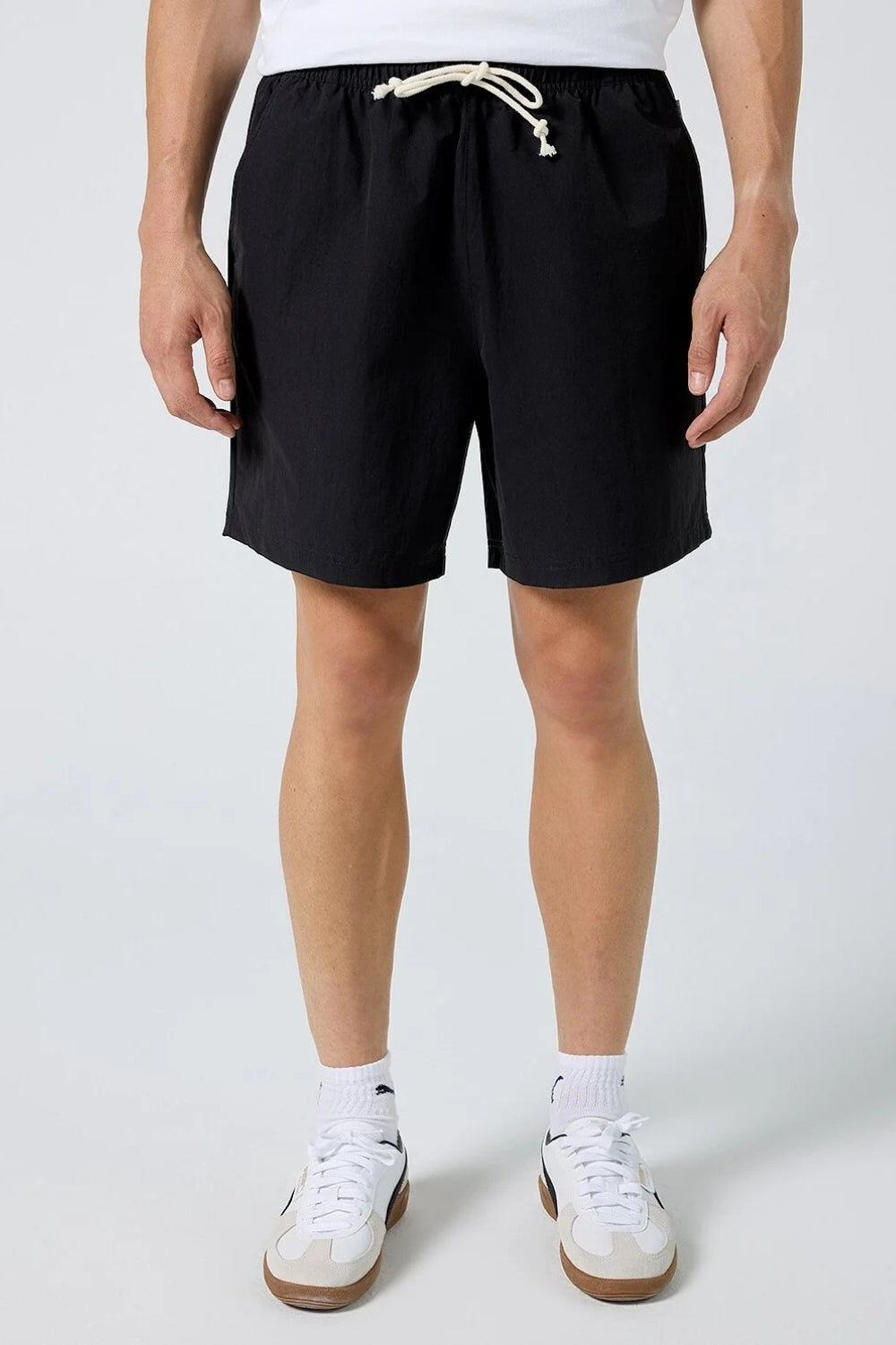 Puma-MMQ Shorts PUMA Black-Şort-4-roqelvaxirum.shop