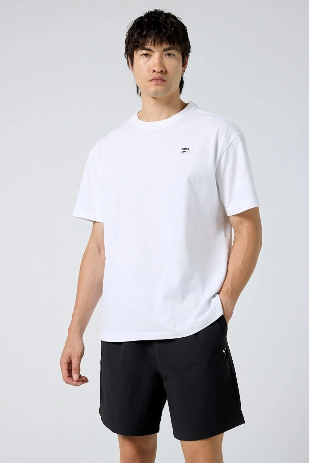 Puma-MMQ Shorts PUMA Black-Şort-8-roqelvaxirum.shop