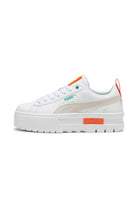 Puma-Mayze Lth Wn s PUMA White Flame Flicker-Sneakers-2-roqelvaxirum.shop