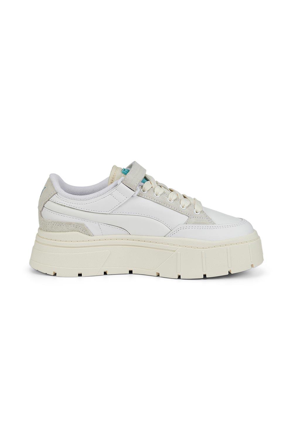 Puma-Mayze Stack Padded Wns Puma White-Sneakers-1-roqelvaxirum.shop